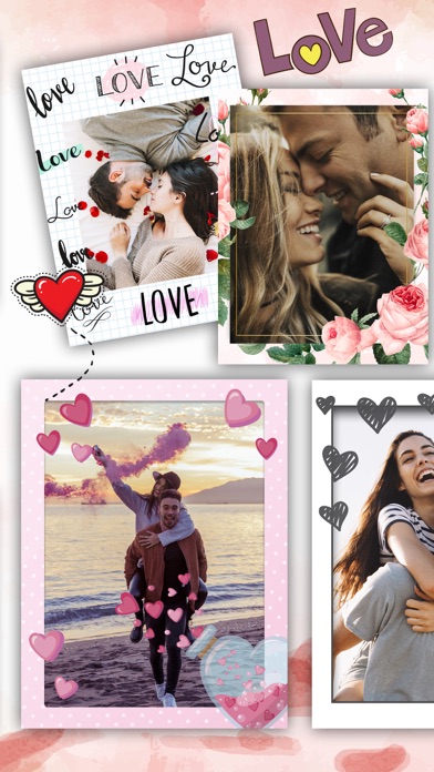 Love frames for pictures Screenshot