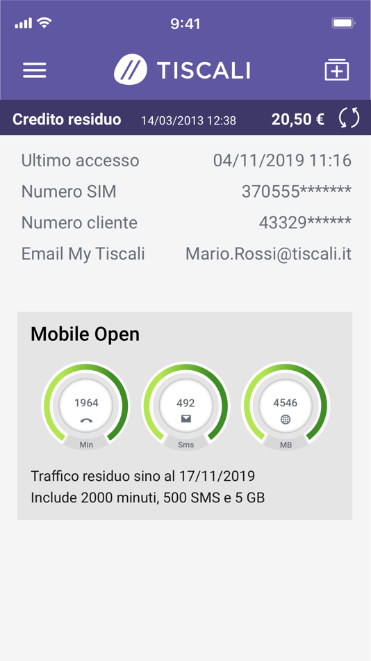 #1. MyTiscali (iOS) Podle: Tiscali Italia SpA