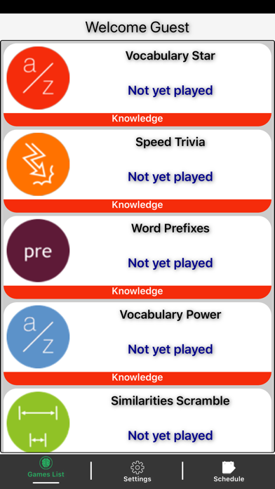 Word Games Pro Screenshot