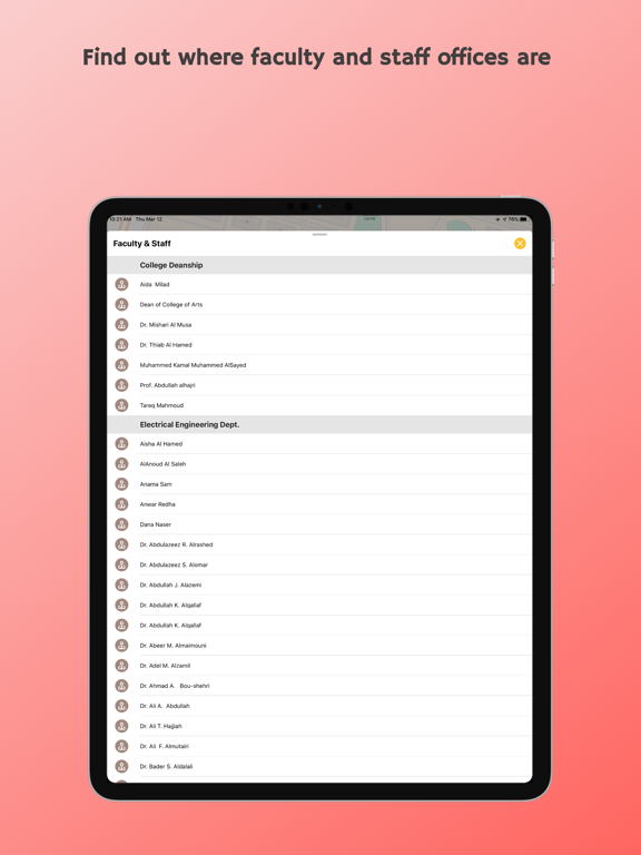 SSUC Campus iPad screenshot