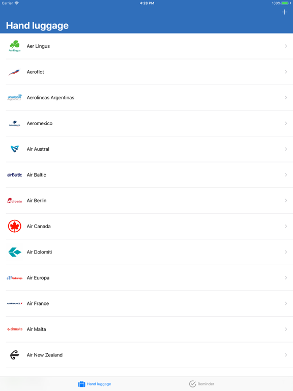 Screenshot #1 for Hand luggage