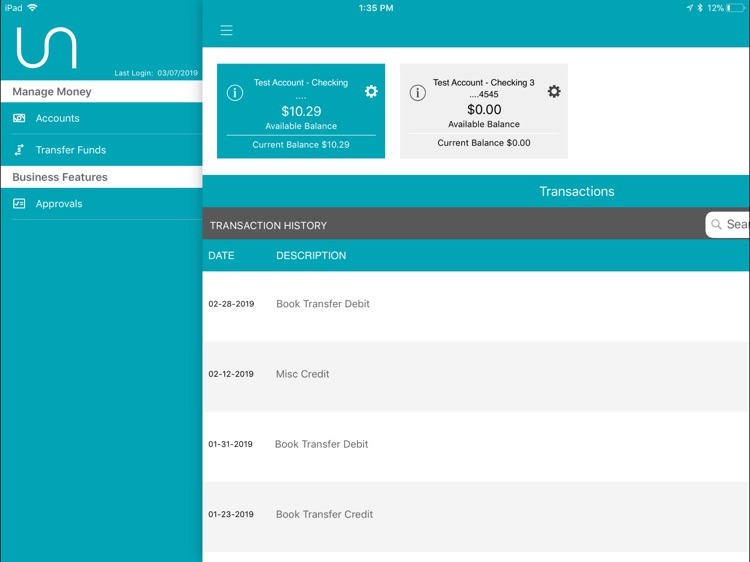 United Bank Comm Bank for iPad