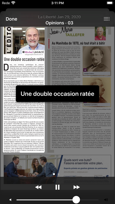 LA LIBERTÉ Screenshot