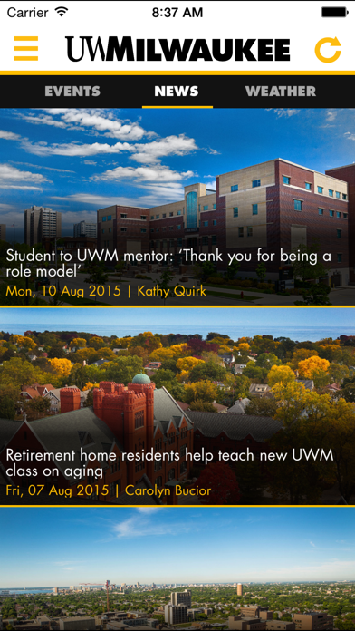 How to cancel & delete UWM Mobile from iphone & ipad 1
