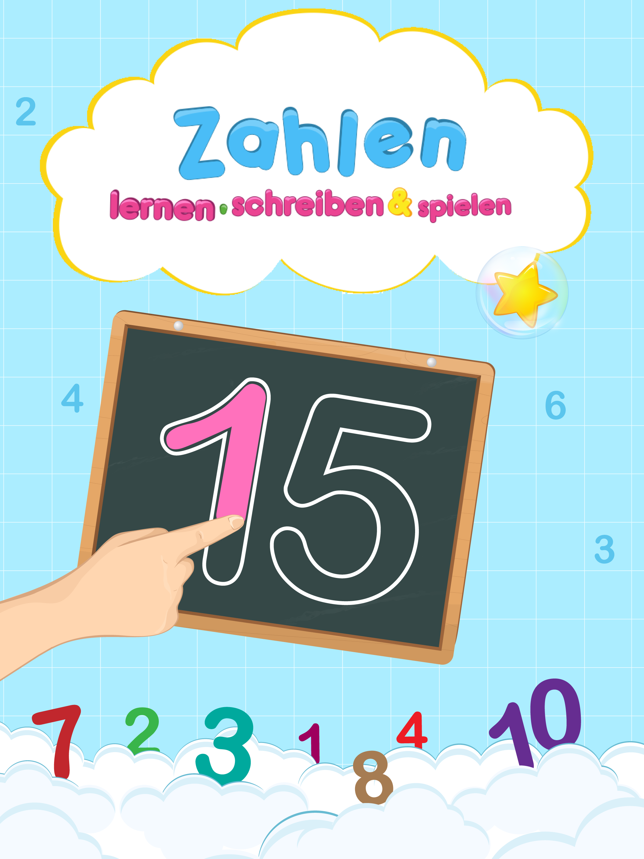 123 - Zahlen lernen für Kinder