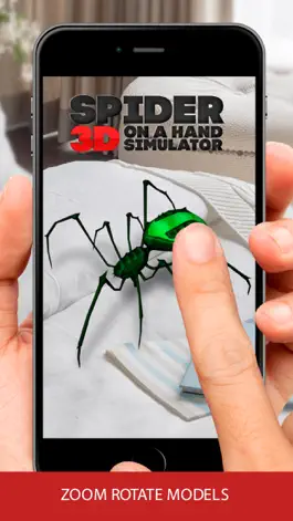 Game screenshot 3D spider on a hand simulator mod apk