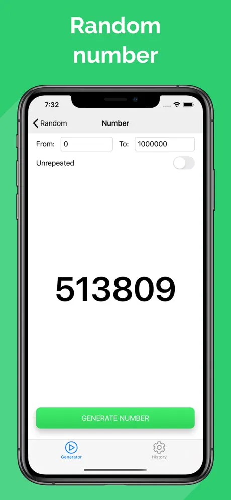 Random: Number generator