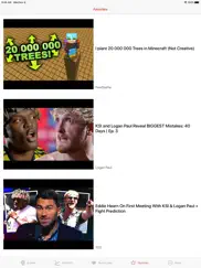 minitube for youtube iPad Captures Décran 2