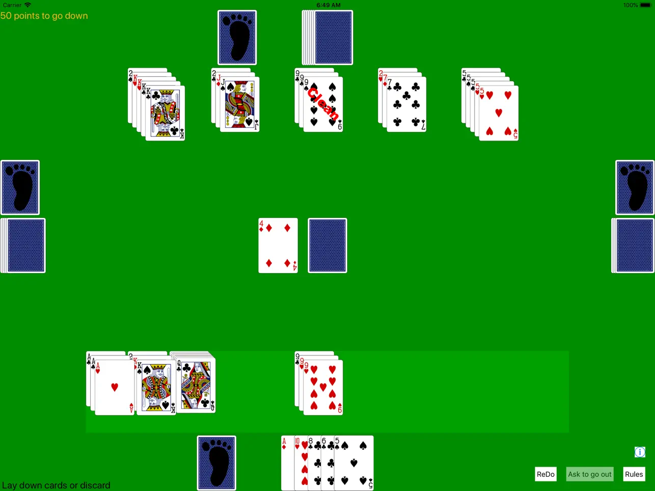 Screenshot #5 pour Hand And Foot Canasta