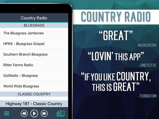 Screenshot #5 pour Radio Country+