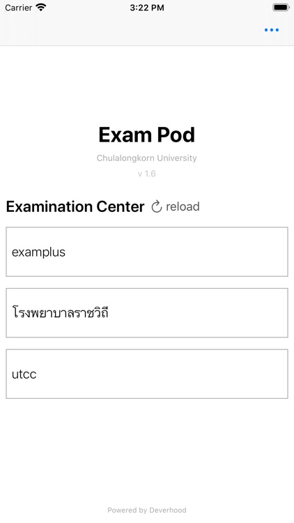 Exam Pod