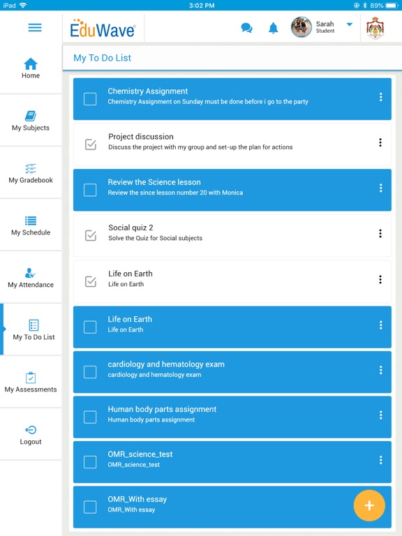 EduWave K-12 iPad screenshot 9 - Education app