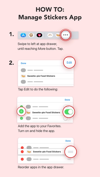Sweetie-pie Food Stickers screenshot-4