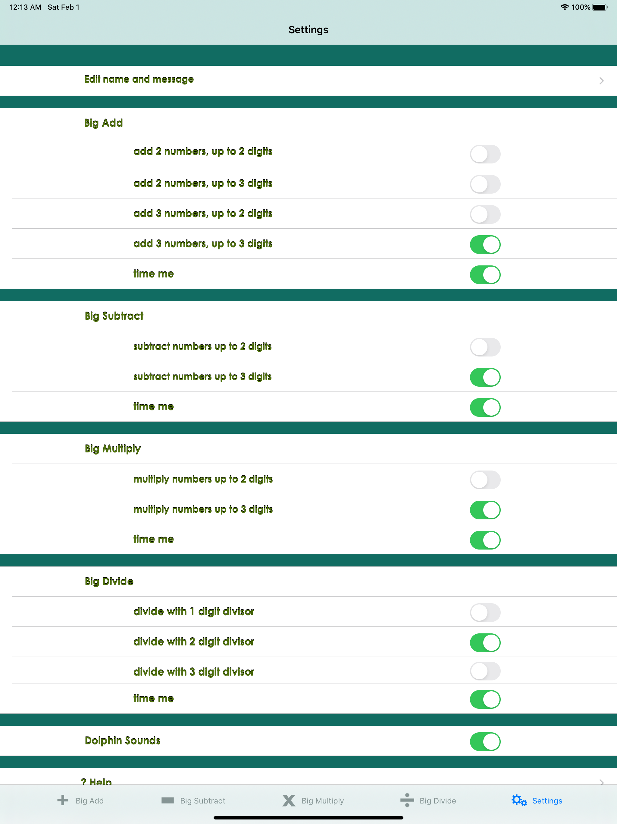 Big Math screenshot 5