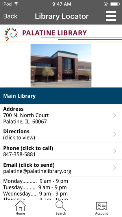 Palatine Library Mobile screenshot-3