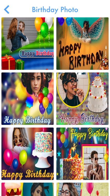 Birthday Photo Frame Maker 201 screenshot-3