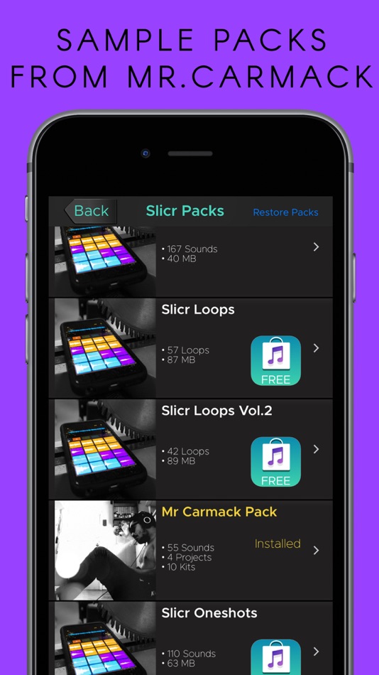 #3. Slicr - Slice Beats Chop Audio (iOS) 由: Beatshop Labs, LLC