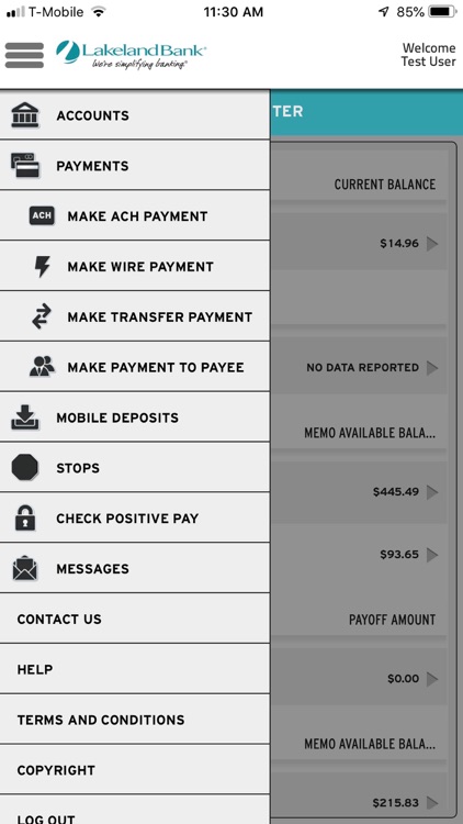 Lakeland Bank eTreasury