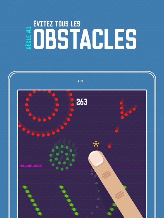 Screenshot #4 pour Finger Hero: Avoid Obstacles
