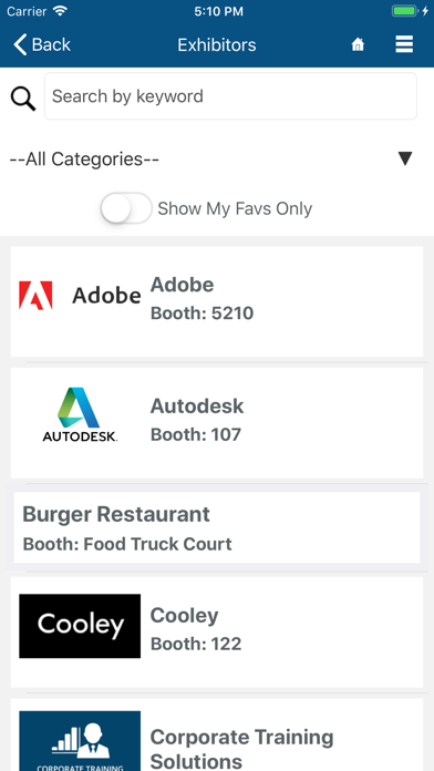 myShowApp Screenshot