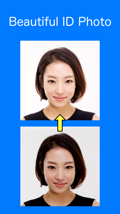 Easy-ID-Photo Creator Pro iPhone screenshot 1 - Photo & Video app