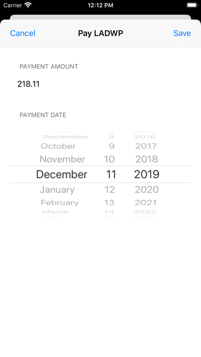 Bill Payments screenshot 3
