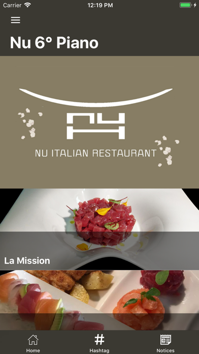 How to cancel & delete Nu Italian Restaurant 6° Piano from iphone & ipad 1