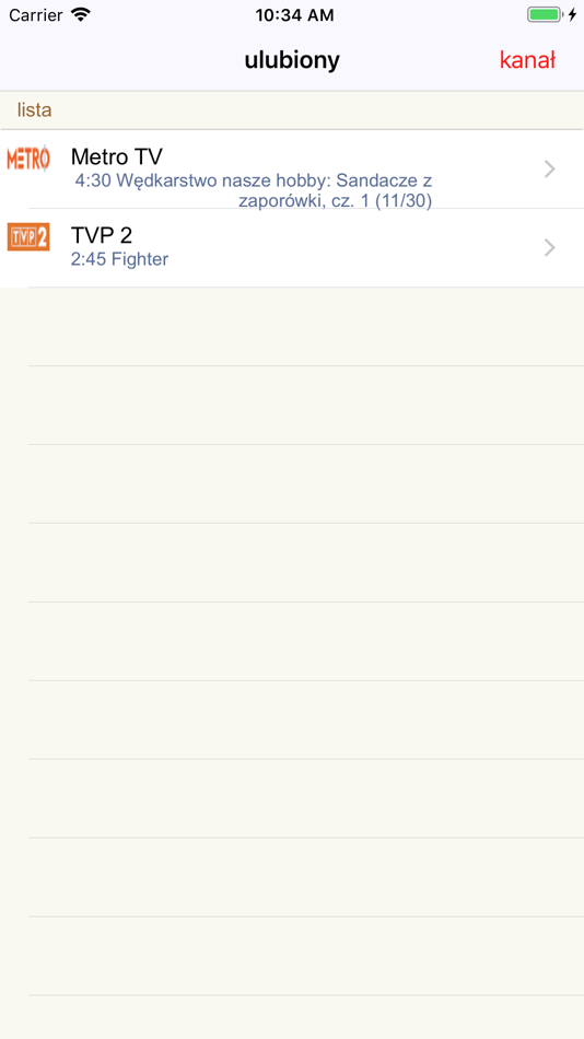 #3. Program TV w Polsce (iOS) 由: CHANG LONG WU