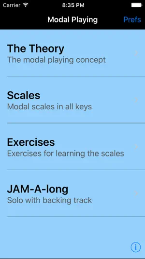 iImprov - Modal screenshot 1