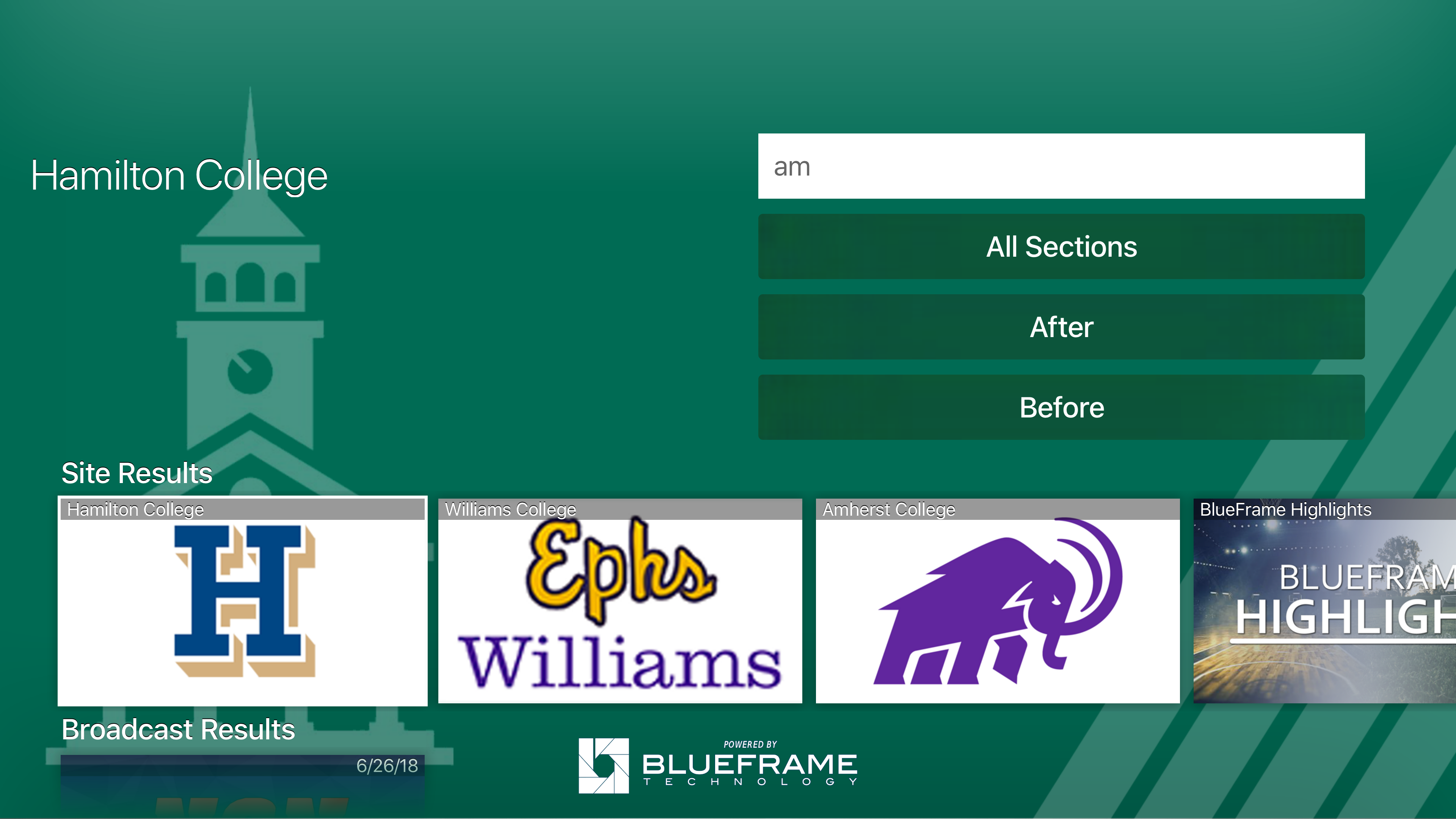 NESCAC Network screenshot 12