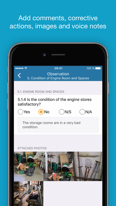 CFM Inspection Report Screenshot