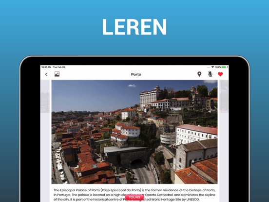 Porto Reisgids Offline iPad app afbeelding 5