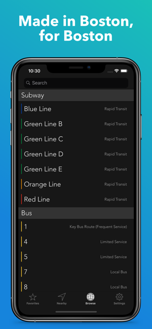 ProximiT: MBTA Boston Transit(圖5)-速報App