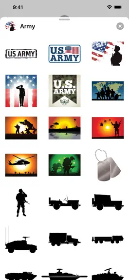 Game screenshot Army - Stickers mod apk