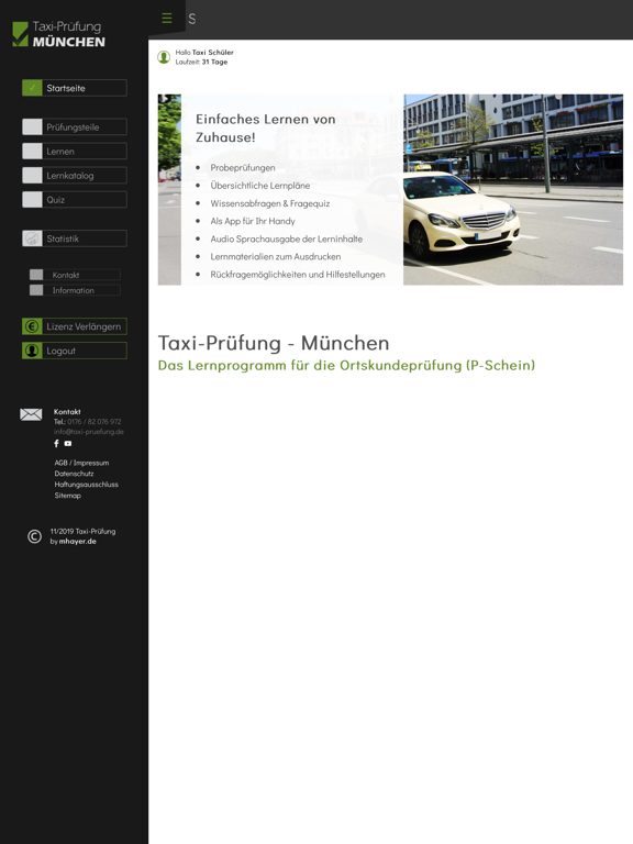 Screenshot #4 pour Taxi-Prüfung München