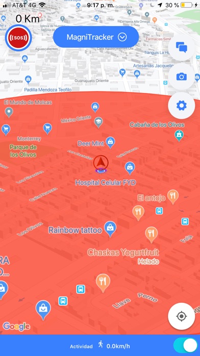 MagniTracker iPhone screenshot 7 - Navigation app