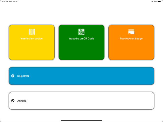 Hunext Gestione Visitatori app screenshot 2
