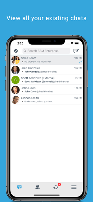 ‎BBM Enterprise Screenshot