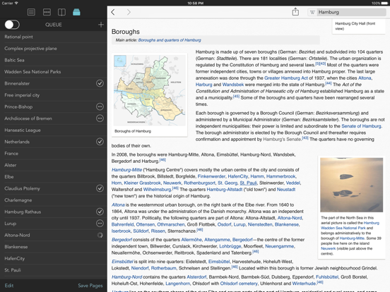 Wikipanion Plus for iPad iPad app afbeelding 2