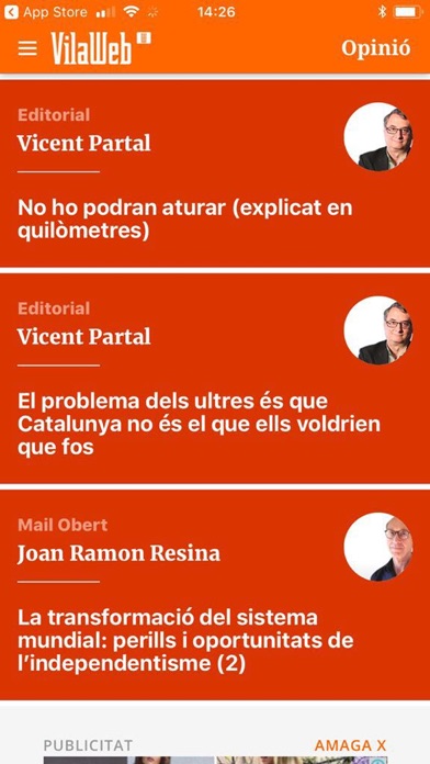 VilaWeb Screenshot