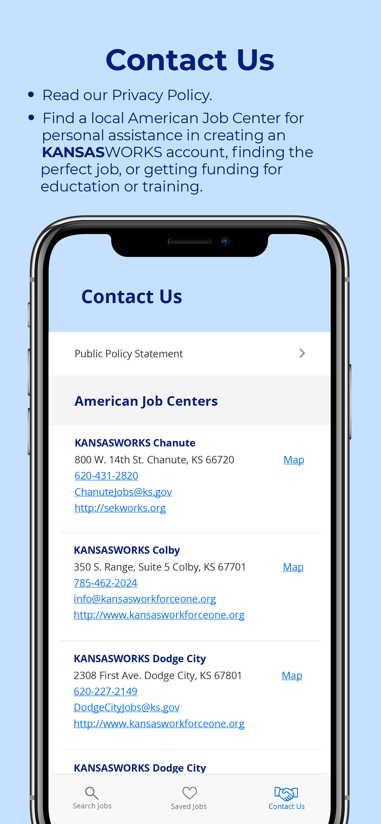 KANSASWORKS Job Search screenshot 5