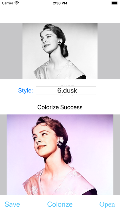 Colorize old photo Screenshot