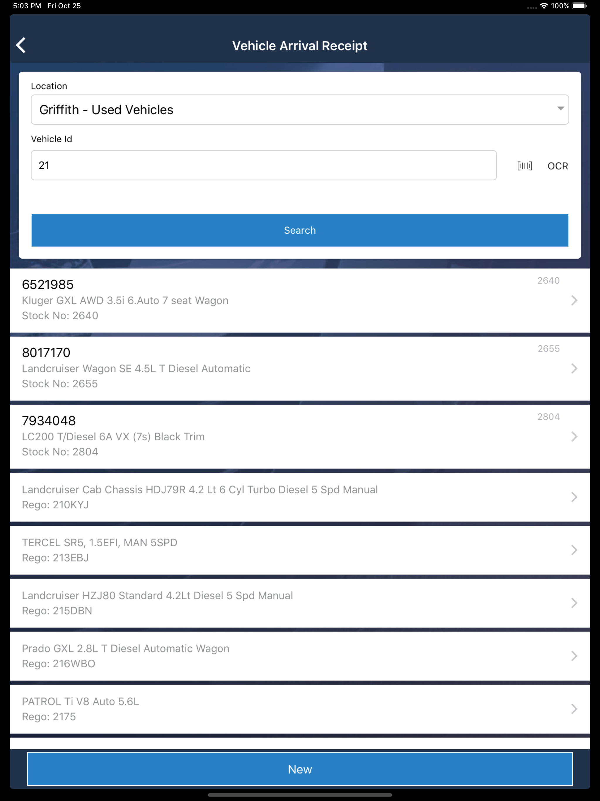 Vehicle Barcode screenshot 10