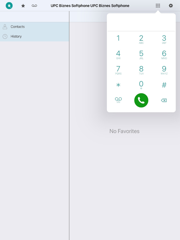 Screenshot #5 pour UPC Biznes Softphone
