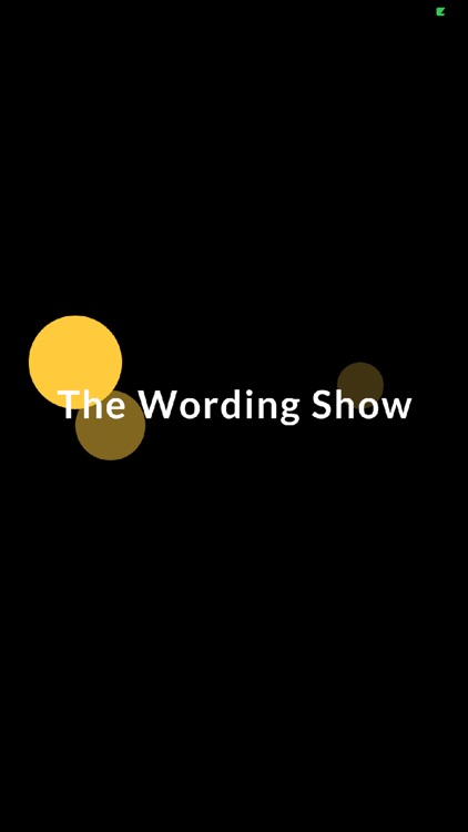 The Wording Show