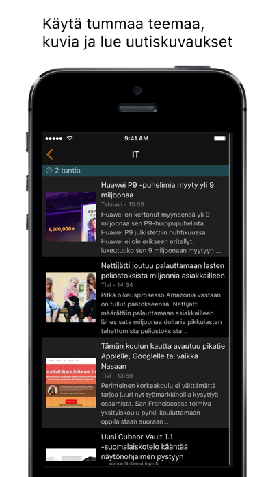 Highkara uutislukija Screenshot