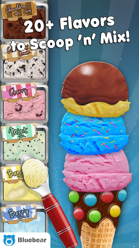 #4. Ice Cream Maker - by Bluebear (iOS) By: Bluebear Technologies Ltd.