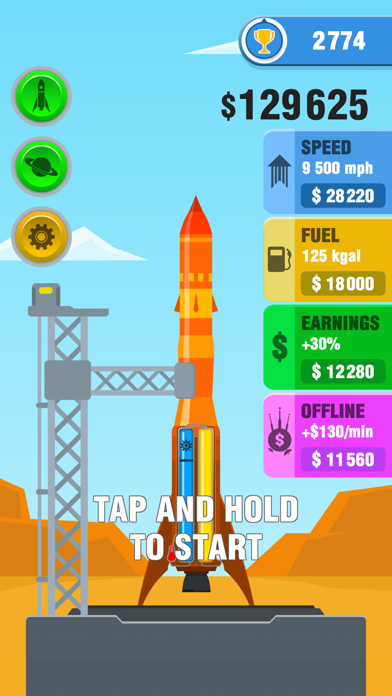 Rocket Sky! screenshot 1