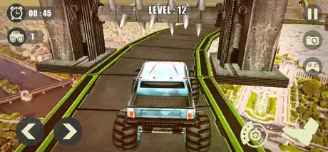 3D Monster Truck Derby Stunt
