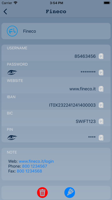 My Password - Manager Screenshot